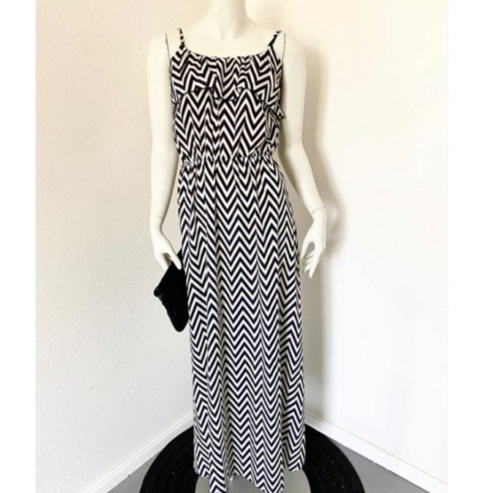 CHEVRON PRINT MAXI